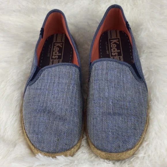 KEDS Slip On Espadrille Shoes Sz 8.5 - Picture 2 of 10